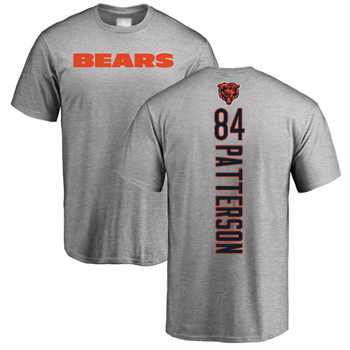 Chicago Bears Men Ash Cordarrelle Patterson Backer NFL Football #84 T Shirt->chicago bears->NFL Jersey